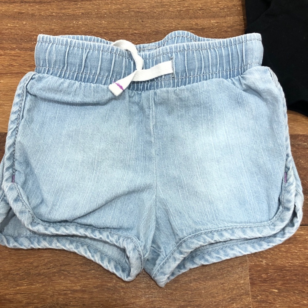 Cat & Jack denim shorts 18m